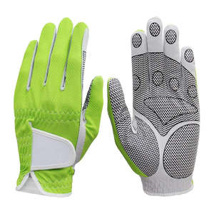 Wholesale Premium Quality Men's Right <b>Hand</b> Golf Gloves Custom Logo UV Protection Breathable Sheepskin Non-Slip <b>Adjustable</b> Wrist - Product Image 1
