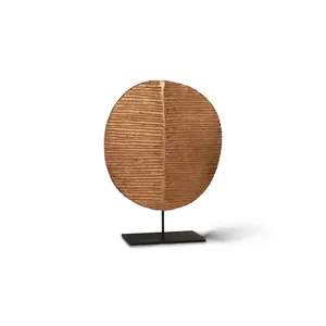 Estatuilla de Metal hecha a mano de la familia de elefantes, estatua Cultural para el hogar, templo y espacios de estilo Interior, escultura pulida moderna - Product Image 1