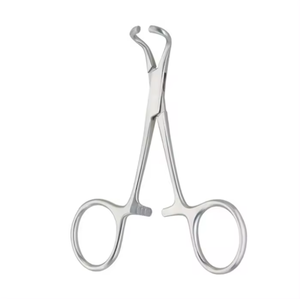 Pince à serviette de haute qualité 13,5 cm en acier inoxydable, forceps vétérinaire pointu certifié CE avec 1 an de garantie - Product Image 5