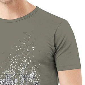 เสื้อยืดผู้ชาย คุณภาพพรีเมียม ผ้าฝ้าย 100% แขนสั้น ดีไซน์ลำลอง สวมใส่สบาย เหมาะสำหรับใส่ในชีวิตประจำวัน สำหรับงานออกแบบแบรนด์แฟชั่น - Product Image 6