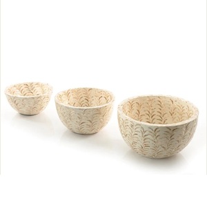 ชามเสิร์ฟผลไม้สำเร็จรูปสำหรับตกแต่งโต๊ะในร้านอาหารโรงแรมทำด้วยมือชามสเตนเลสชุบนิกเกิลสำหรับตกแต่ง - Product Image 5