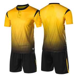 Conjunto de ropa de fútbol personalizada al por mayor, uniformes, nuevo diseño de fútbol para hombre, en poliéster 100%, ropa deportiva unisex de secado rápido, uniformes - Product Image 6