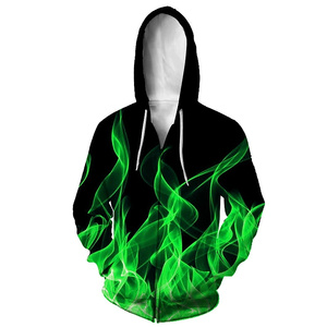 <b>Men's</b> Customized Logo Sublimated Solid Hooded Winter Hoodies-High Quality 100% Polyester 480g Knitted Breathable Quick Dry - Product Image 5