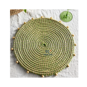 Bonito diseño de manteles individuales de restaurante de algas marinas naturales para decoración de vajilla mantel de Vietnam - Product Image 1