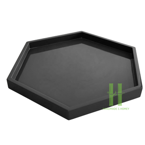 Offre Spéciale Pentagone plateau de service en gros Vietnam plateau fait main OEM plateau de laque de HNH Craft - Product Image 6