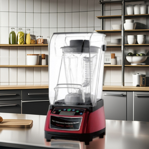 Yüksek Kaliteli Ticari <span class=keywords><strong>Blender</strong></span> Kapağı Elektrikli Değişken Hızlı 2 Hızlı Plastik Ses Yalıtımlı Buz Kırıcı 2.7L Otel Tipi - Product Image 4