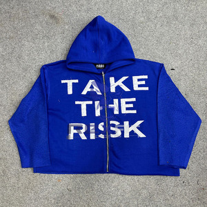 Haute qualité prix raisonnable le plus demandé fermeture éclair à capuche bouffée imprimé fabriqué en usine pas cher prix sweats à capuche hommes sweats à capuche - Product Image 1