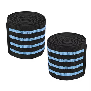 Genouillères en nylon et spandex durables à haute élasticité en néoprène sur mesure - Product Image 5