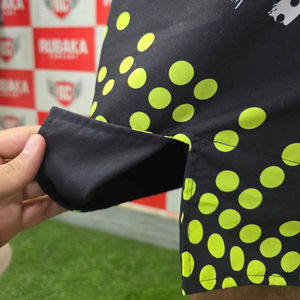 กางเกงมวยไทย MMA แบบสั้น ผลิตจากโพลีเอสเตอร์ ระบายอากาศได้ดี น้ำหนักเบา สวมใส่สบาย รับผลิตตามสีและขนาดที่ต้องการ ขายส่ง - Product Image 3