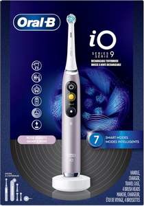 Brosse à dents électrique Oral-B iO Série 9 avec 4 têtes de brosse de rechange Oral-B, Rose Quartz - Product Image 6
