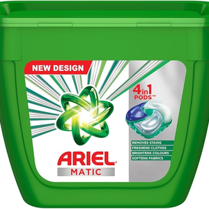 For Matic 4in1 PODs Detergent Pack 32 Ct-Portable Disposable Floral Scent for Apparel <b>Top</b> & Front <b>Load</b> Washing Machines Only - Product Image 3