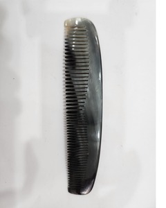 หวีผมสำหรับเจ้าสาวทำด้วยมือขนาดเล็กมีเขาธรรมชาติขนาดกระเป๋าหวีขนาดพกพาดีไซน์ไม่เหมือนใคร - Product Image 3