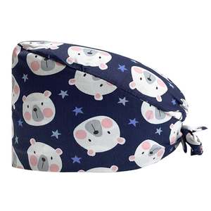 Gorros Quirúrgicos para Mujer, Gorro Médico Tipo Bouffant, Ajustable, Ligero, Transpirable, Lavable, Ropa de Trabajo para Clínica, Diseño de Logotipo Personalizado Profesional - Product Image 4