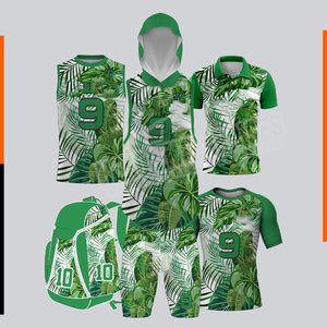 เสื้อฟุตบอลใส่สบายแห้งเร็ว7v7ปรับแต่งได้ชุดทีมคอมโบชุดคุณลักษณะระบายอากาศ - Product Image 6