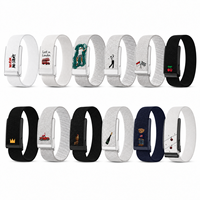 Bracelet de montre Ouruoxi en nylon sergé + sangles élastiques extensibles pour Whoop MG, bracelet personnalisé extensible