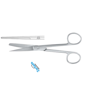 Tijeras operativas estándar de acero inoxidable de alta calidad Tijeras ginecológicas rectas afiladas/romas de 15,5 cm - Product Image 4