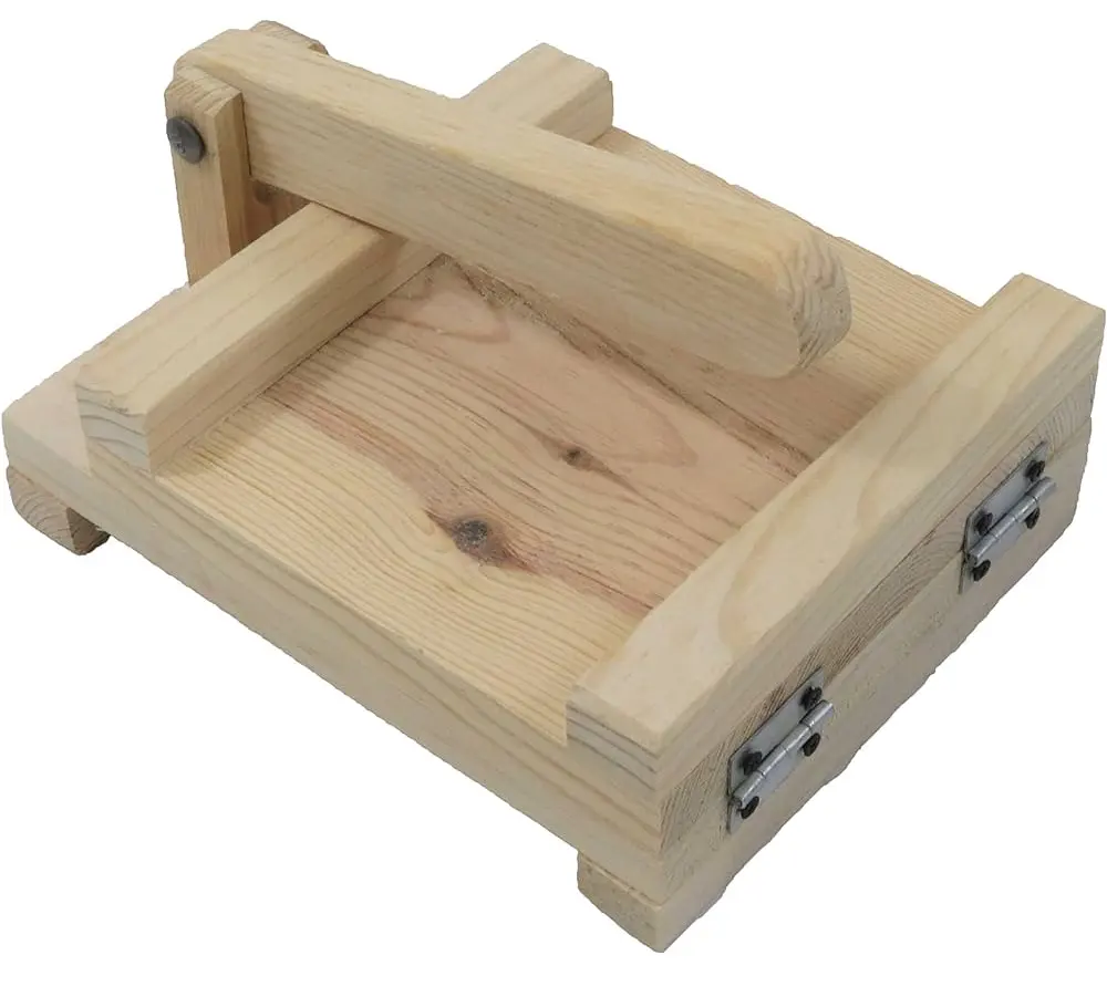 Großhandel Holz Gebäck Teig Chopper Cutter Schaber mit Holzgriff quadratische Form Design Stück Rolle verwenden