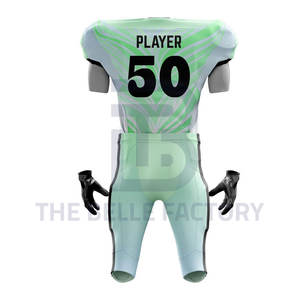 Maillot de football américain de haute qualité vêtements de sport respirants ensemble de hauts brodés Technique de sublimation pour les joueurs vente chaude - Product Image 6