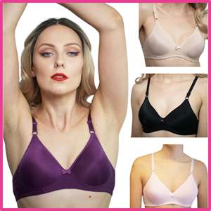 Lot de 4 soutiens-gorge rembourrés sans armatures Clarkia - Product Image 5