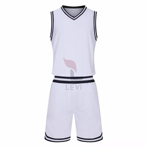 High Quality Breathable Basketball Wear Uniform <b>Heat</b>-Transfer Printing 100% Polyester Fabric Customized Team Wear Wholesale - Product Image 1