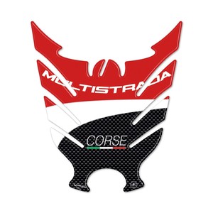 Adesivi 3D Personalizzati TANKSCHUTZ per Moto, Compatibili con Ducati Corse Multistrada 1200 2010-14 - Product Image 2