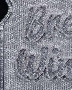 Colgantes y Dijes de Plata de Ley 925 Personalizados con Moissanita, Colgante Creativo con Forma de Pan y Letra con Efecto Helado - Product Image 2