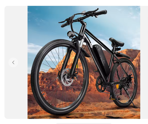 Vélos électriques élégants et performants pour adultes : parfaits pour la ville et l'aventure, vélo de montagne électrique en acier haute teneur en carbone - Product Image 4