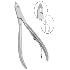 Vente en gros ensemble professionnel de manucure pédicure en acier inoxydable de haute qualité coupe-cuticules à double orteil ongle aiguisé - Product Image 2