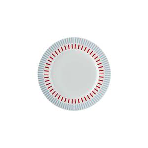 Be-Kct0016 Service de table en porcelaine multicolore à rayures mélangées 24 pièces - MULTICOLORE - Product Image 5