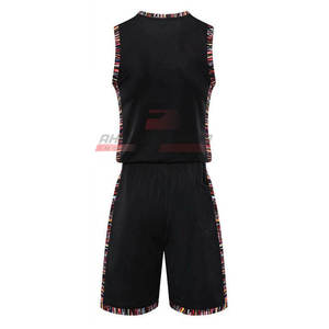 Uniforme de baloncesto transpirable de diseño personalizado de talla grande para deportes de verano - Product Image 2