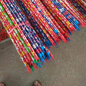 EcoHandle-Durable PVC-Coated <b>Wooden</b> <b>Broom</b> <b>Handle</b> Eco-Friendly Option for <b>Brooms</b> Mops Cleaning Tools - Product Image 5