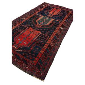 Alfombras de Lana Grandes Anudadas a Mano Kiaan Blue, Diseño Geométrico Abstracto para el Hogar, Pasillo, Rectangulares, Paem-115, Disponibles para Junto a la Cama - Product Image 2