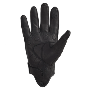 Black Motorbike Full Finger Genuine Goatskin Leather Dirt Bike Glove Motorcycle Auto Racing Wear Genuine Leather Gloves For Men - Product Image 5