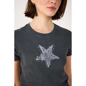 T-shirt décontracté à manches courtes 100% coton - Product Image 5