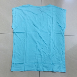 Haute qualité 100% coton Vintage surdimensionné t-shirt sans manches pour les femmes 160 g poids léger Jersey Style décontracté court t-shirts - Product Image 6