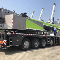 Remorque Zoomlion Sany Zoomlion Mobile électrique 100 t 100 tonnes camion benne avec grue pour camions remorque utilisée