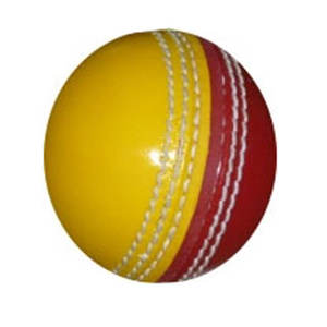 Sphère de balle d'entraînement de match de cricket en cuir véritable de toutes tailles - Product Image 1