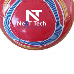 Balón de entrenamiento de fútbol de Next Tech Industries, material de PU para fines de entrenamiento con diseño personalizado y logotipo personalizado - Product Image 5