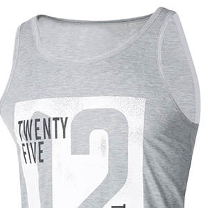 Camiseta de entrenamiento de verano para hombre, malla de poliéster, ropa deportiva transpirable de secado rápido para gimnasio - Product Image 5