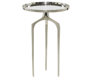 Mayorista Mesa auxiliar Nueva llegada Mesa auxiliar con acabado dorado Mesa auxiliar metálica de moda Muebles de sala de estar a bajo precio - Product Image 6