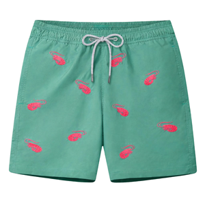 Shorts de bain imprimés pour hommes, vêtements de plage décontractés, shorts de bain à séchage rapide, shorts de vacances légers - Product Image 1