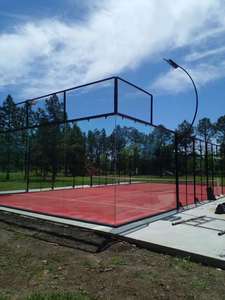 Campo da Paddle Tennis panoramico: visione trasparente a 360 ° e Design ammortizzante sicuro consentono ogni confronto preciso - Product Image 5
