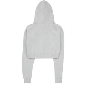 Conjunto Deportivo de Dos Piezas para Mujer, Sudadera Corta con Capucha y Pantalones Jogger, Logotipo Personalizado, Ropa Deportiva de Felpa, Ropa Casual de Gimnasio, Traje Deportivo para Mujer - Product Image 3