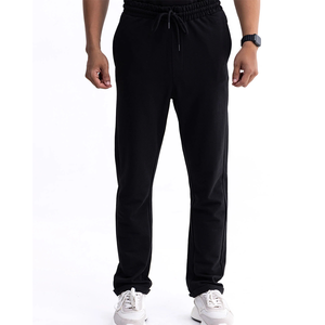 กางเกงวิ่งสำหรับผู้ชายกางเกงผู้ชายผ้าฝ้ายฝรั่งเศสเทอร์รี่สำหรับ100% สายรัดยืดหยุ่นแบบมีกระเป๋าสำหรับฤดูร้อน - Product Image 5