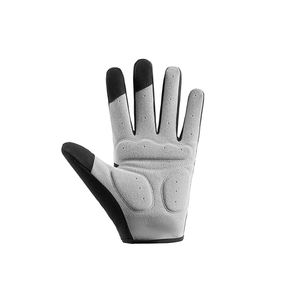 Gants de VTT à doigt complet personnalisés de vente chaude Matériau en cuir adapté au sport avec fonctionnalité d'écran tactile - Product Image 3