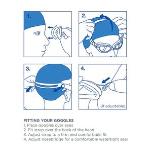 Gafas de Natación Personalizadas de Alta Calidad con Correa de Silicona Ajustable, Ecológicas, Impermeables, Antivaho y con Protección UV - Product Image 4