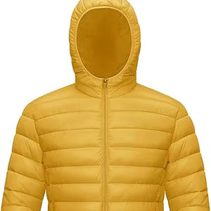 Chaqueta ligera, Abrigo acolchado cómodo, chaqueta acolchada duradera, chaqueta de invierno a prueba de viento, chaqueta para hombres y mujeres - Product Image 1