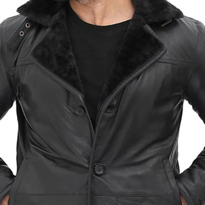 Winter Warm <b>Men's</b> High Quality Breathable Canvas Overcoat <b>Trench</b> <b>Coat</b> With Wool/Polyester Material-oem Custom Service Filled - Product Image 4