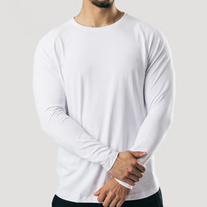 เสื้อยืดผู้ชายผ้าคอตตอน100% แห้งเร็วสำหรับผู้ชายเสื้อยืดคอกลมสำหรับใส่เดินถนนโลโก้ได้ตามต้องการ - Product Image 1