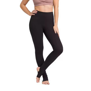 Leggings de sport décontractés d'hiver à taille mi-haute pour femmes, imprimés personnalisés, sans couture, pour la salle de sport, le sport, la course à pied, le yoga, taille personnalisée - Product Image 2